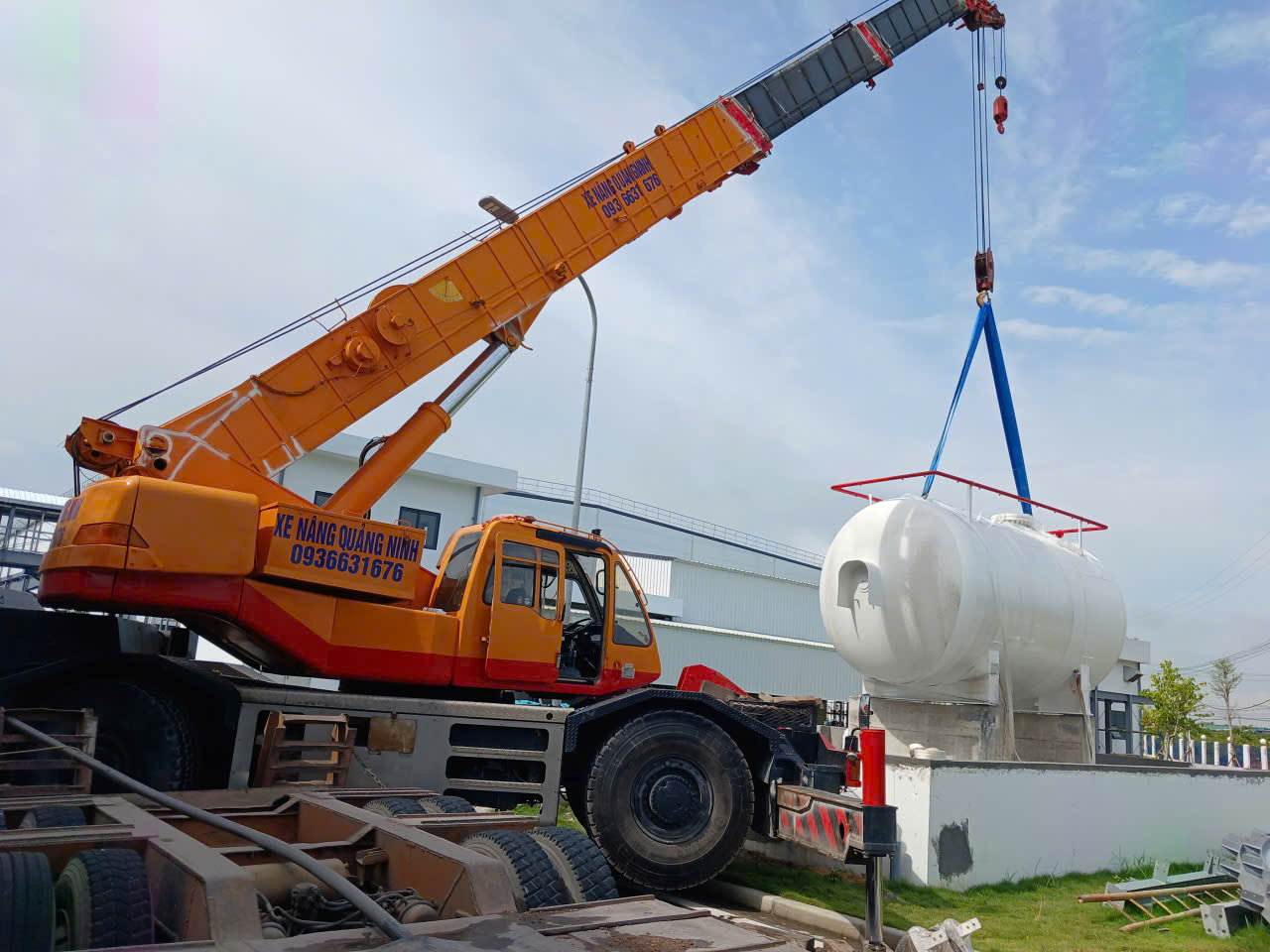 DỊCH VỤ XE CẨU GIÁ RẺ TẠI KCN AMATA SÔNG KHOAI, TX. QUẢNG YÊN, QUẢNG NINH