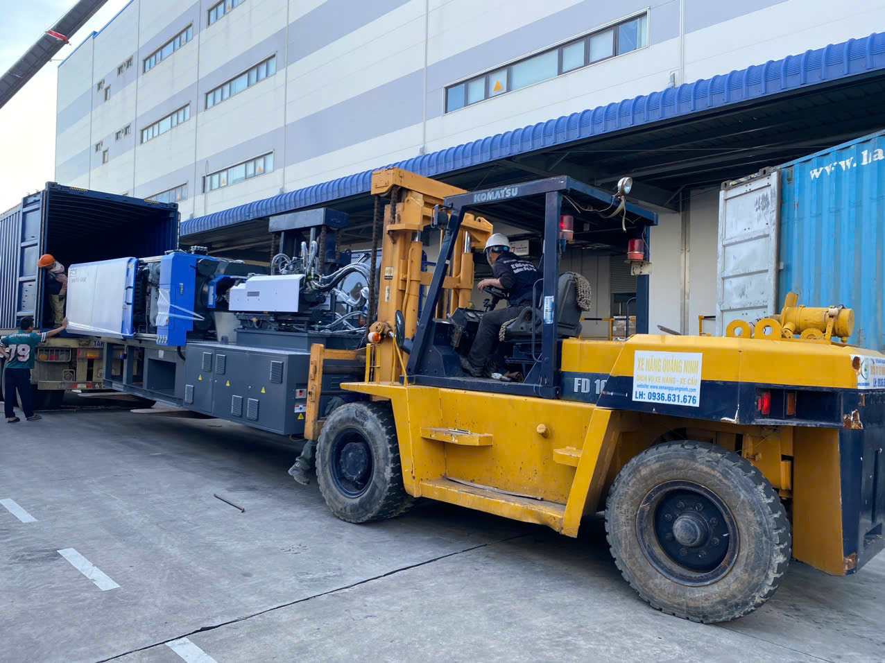 CHO THUÊ XE NÂNG HÀNG GIÁ RẺ TẠI KCN AMATA SÔNG KHOAI, QUẢNG NINH