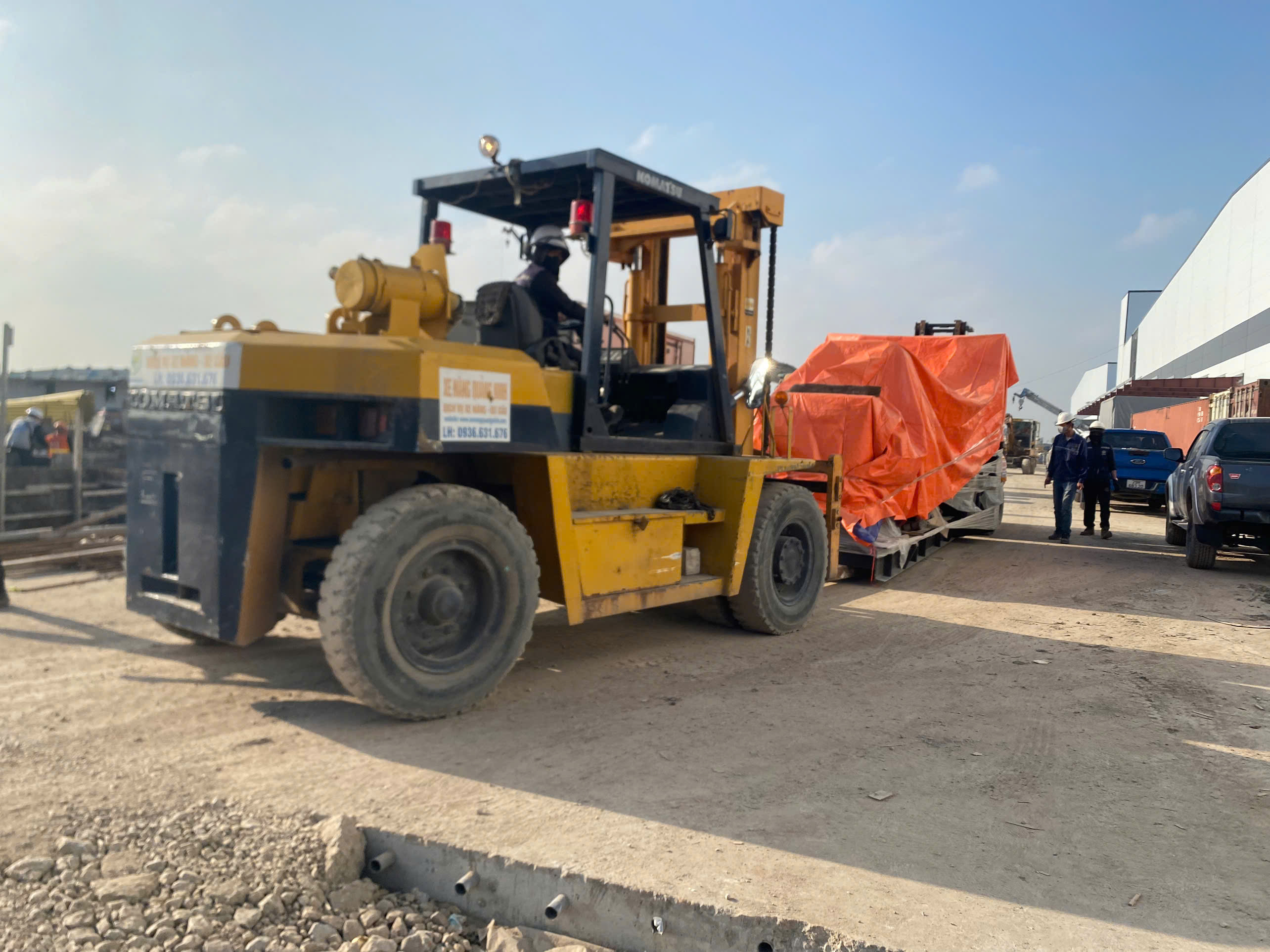 Cho Thuê Xe Nâng Giá Rẻ Tại KCN Amata Sông Khoai, Quảng Ninh